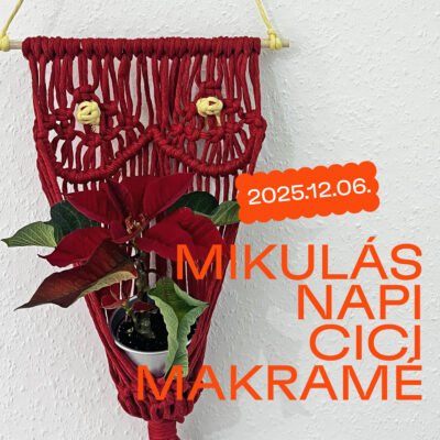 Mikulás napi cici makramé workshop