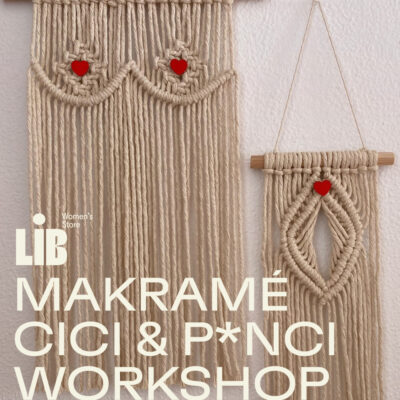 Makramé cici és punci készítő workshop